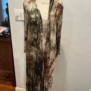 Coin 1804 Tie Dye Jacket/Duster Size M NWT